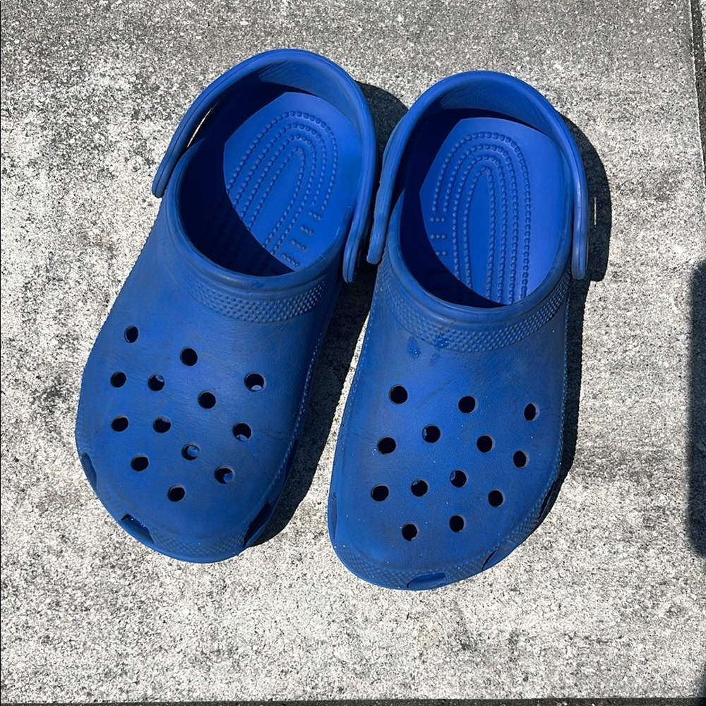 CROCS Blue Sandals Lightweight and Waterproof